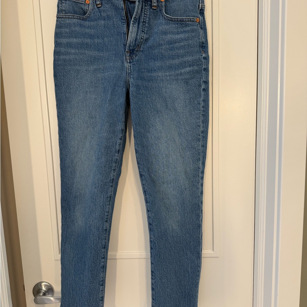 Madewell Women's Perfect Vintage--Straight Leg Blue Jeans